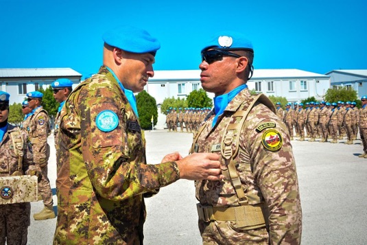 News - UNITED NATIONS NATIONAL SERVICE MEDAL PARADE...